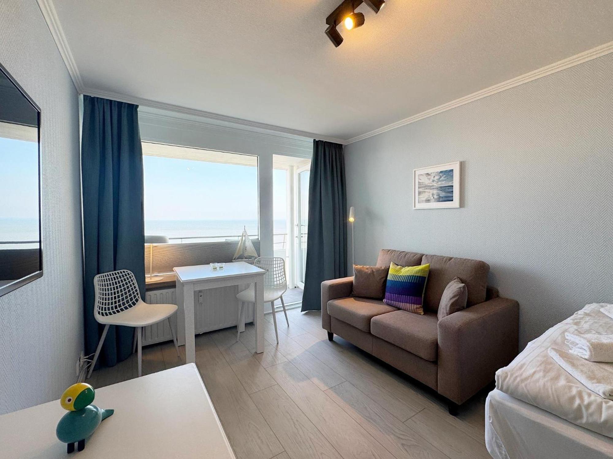 Haus am Meer App104 mit Meerblick und Balkon Westerland Exterior foto